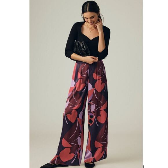 Hutch Pants - HUTCH Petite Printed Wide Leg Pant SP & MP